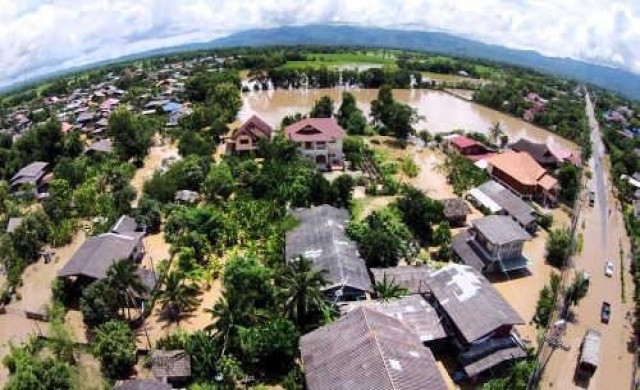 น้ำป่าทะลัก3อำเภอลำปาง-พะเยาดับ1