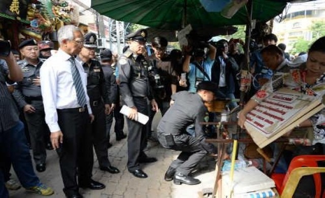 จัดระเบียบผู้ค้าหน้าวัดหัวลำโพง