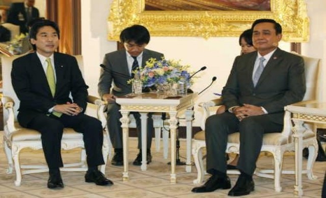 รมต.ญี่ปุ่นเข้าพบนายกฯ