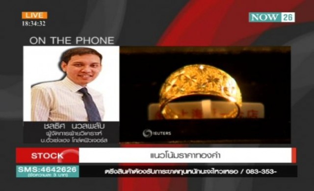 แนวโน้มราคาทอง
