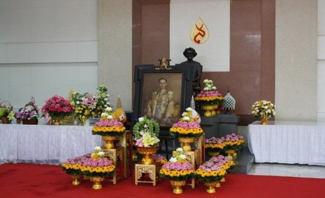 ปชช.ถวายพระพรในหลวงแน่นศิริราช