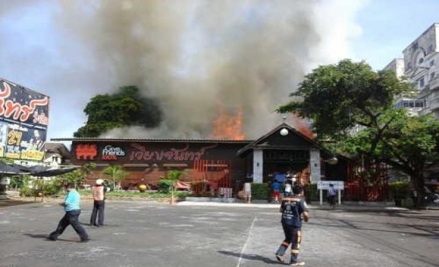 ไฟไหม้ร้านอาหารเวียงจันทร์