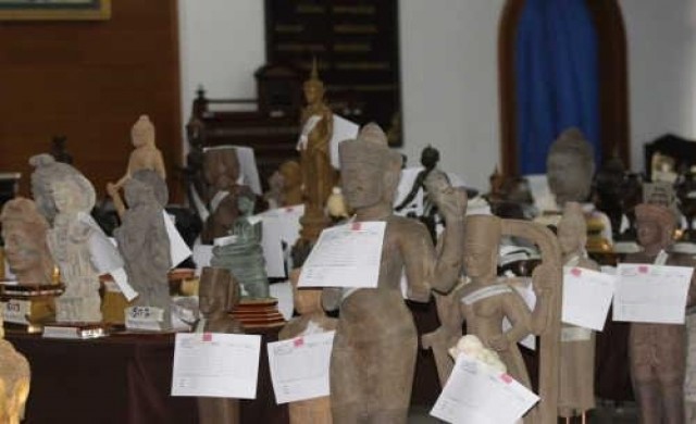 กรมศิลป์ใช้เวลา2เดือนตรวจของกลาง2หมื่นชิ้น