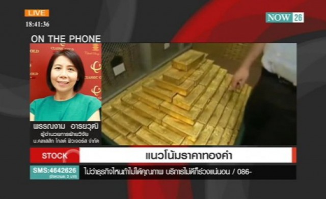 แนวโน้มราคาทอง