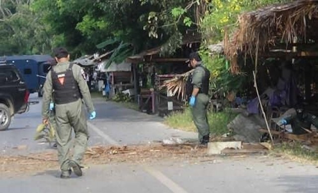 คนร้ายวางระเบิดเล่นงานชุดรปภ.ครู