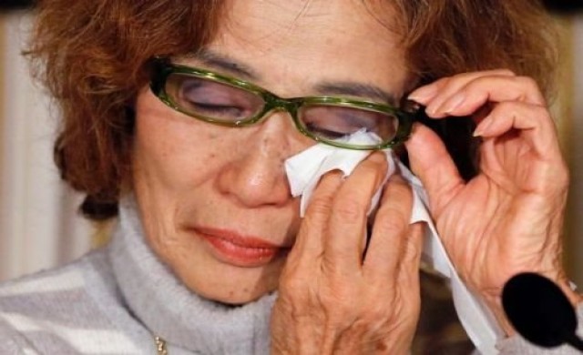 แม่ตัวประกันญี่ปุ่นเศร้า