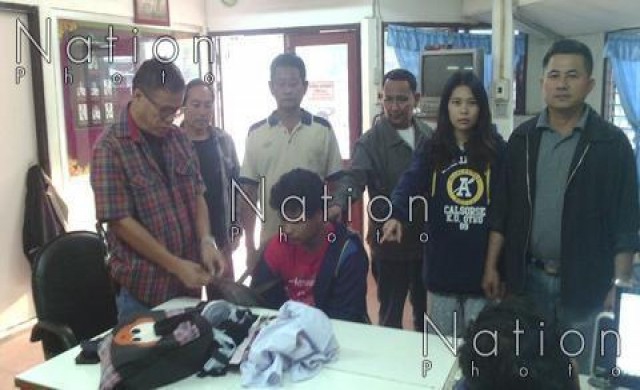 โจรโรคจิตตระเวนลักชุดชั้นนศ.-ตร.ตะครุบทันควัน