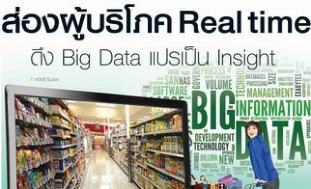 ส่องผู้บริโภค Real time ดึง Big Data แปรเป็น Insight