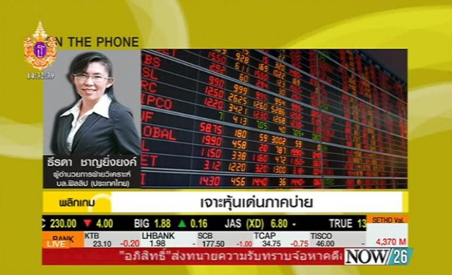 เจาะหุ้นเด่นภาคบ่าย 10-3-58