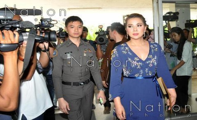 'บุ๋ม'แจ้งจับสาวประเภทสอง อ้างชื่อขอรับเงินบริจาค