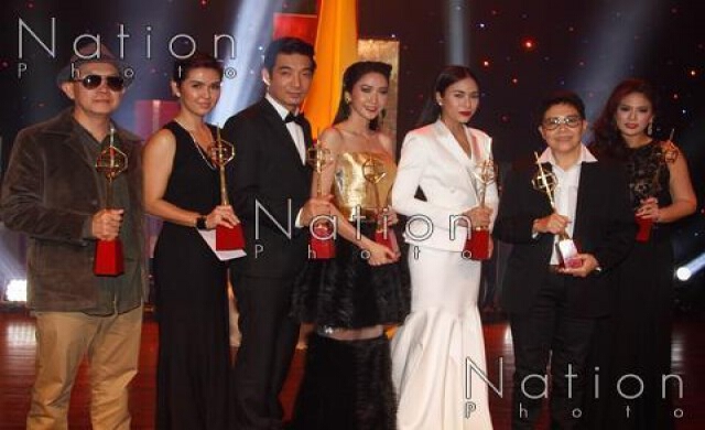 'ณเดชน์-ยุ้ย จีรนันท์'คว้าดารานำทีวีทองคำ