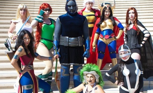 สาวกการ์ตูนอังกฤษร่วมงานคอสตูมประจำปี