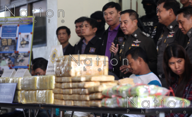 ผบ.ตร.แถลงจับยาบ้ากว่า2ล้านเม็ด ไอซ์14กก.