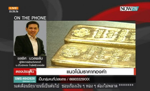 แนวโน้มราคาทอง 
