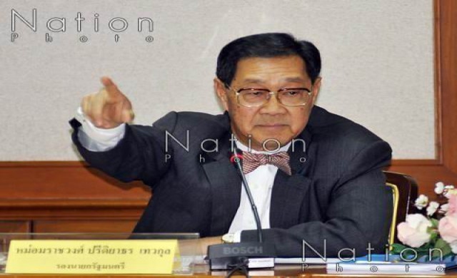 'หม่อมอุ๋ย'ปัดข่าวดึง'สมคิด'ร่วมคุมงานเศรษฐกิจ