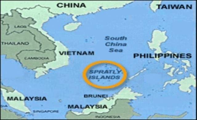 จีนถมทะเลหมู่เกาะสแปรตลีย์ใกล้เสร็จ