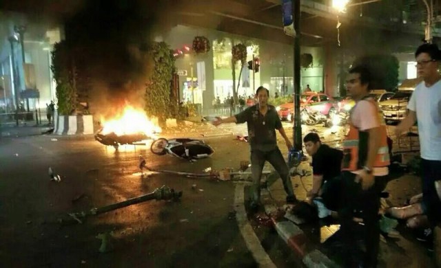 ด่วน! เกิดระเบิดแยกราชประสงค์ ตาย16 เจ็บเพียบ