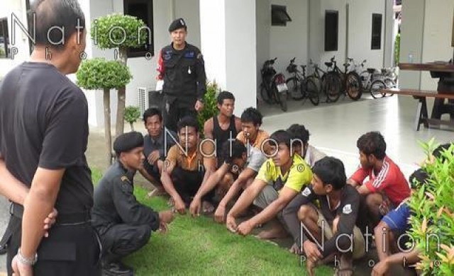 จับ11แรงงานเขมร ลอบตัดไม้พะยูงบนเขาปางสีดา