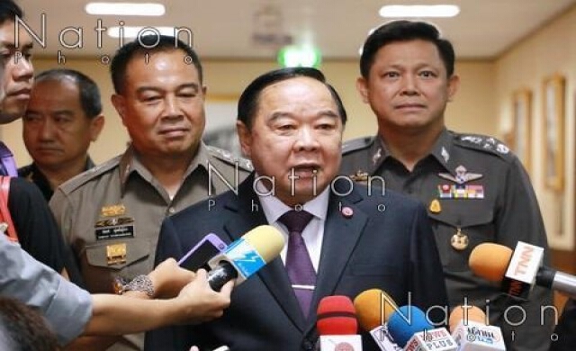'ประวิตร'ยันไม่ขยายกรอบเวลาร่างรธน.