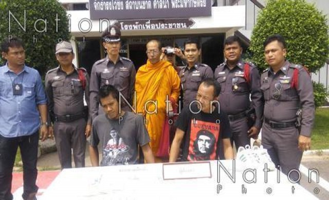 รวบ2ตีนแมวเดินสายลักทรัพย์วัดได้เงินนับล้าน