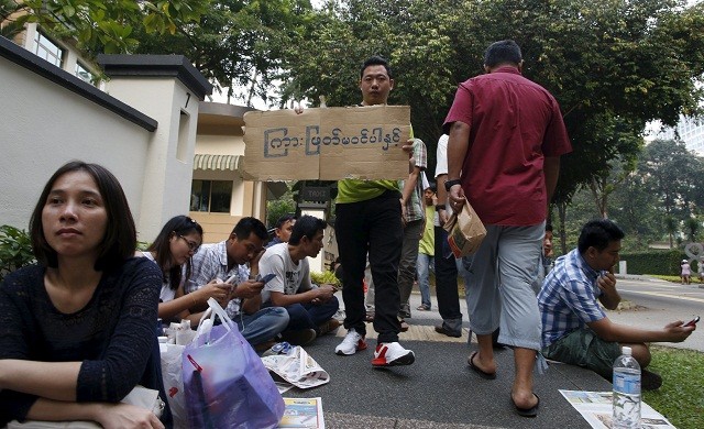 ชาวพม่าต่างแดนโหวตล่วงหน้ากว่า 22,000 ราย