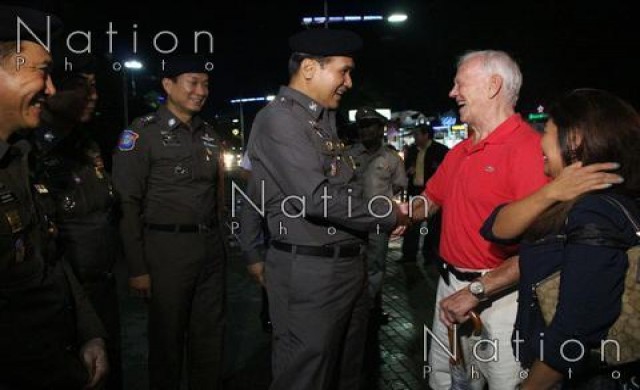 จเรตำรวจลงพื้นที่ถ.วอล์กกิ้งสตรีท เรียกความมั่นใจนทท.