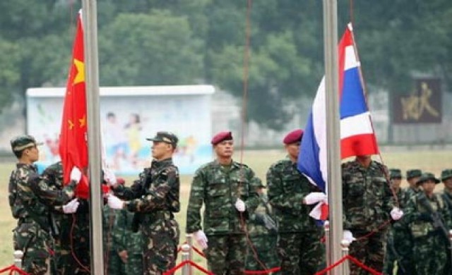 จีน-ไทยซ้อมรบร่วมทางอากาศครั้งแรกพรุ่งนี้