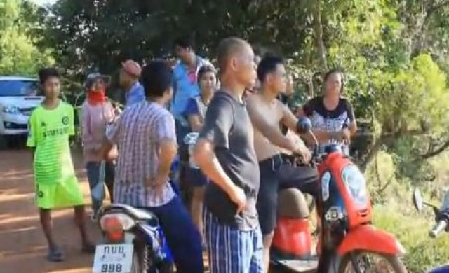 ล่าคนร้าย จะขืนใจสาวใหญ่ กลางทุ่งเลี้ยงวัว