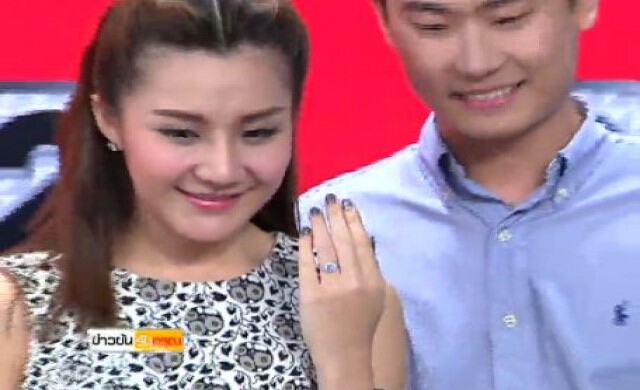 ลูกสาว 'หม่ำ จ๊กมก' โชว์แหวน เปิดใจหลังแฟนขอแต่งงาน