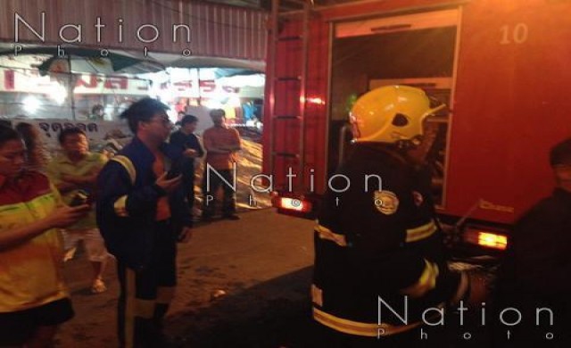 ไฟไหม้ร้านขายผ้าตลาดวโรรส ครั้งที่3ในรอบปี