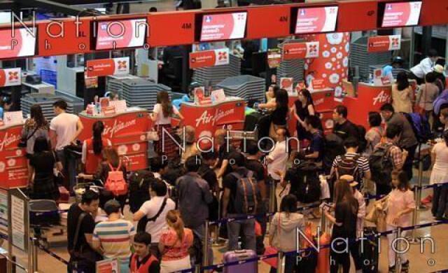 คาดนักท่องเที่ยวใช้สนามบินช่วงปีใหม่ทะลุ 2.5ล้านคน