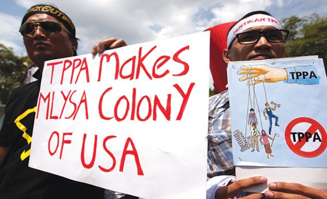 ชาวมาเลเซียประท้วงทีพีพีเอ