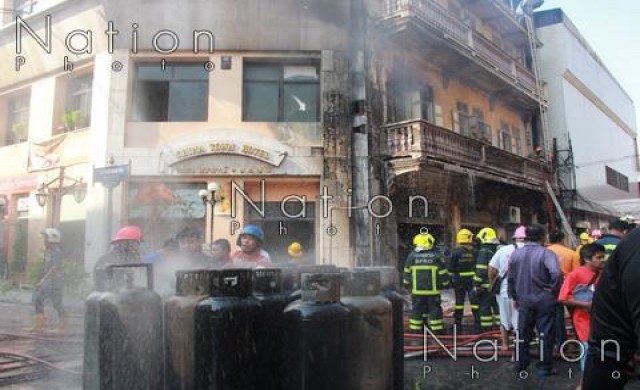 เพลิงไหม้ร้านอาหารแคนตั้นเฮ้าส์ ถนนเยาวราช