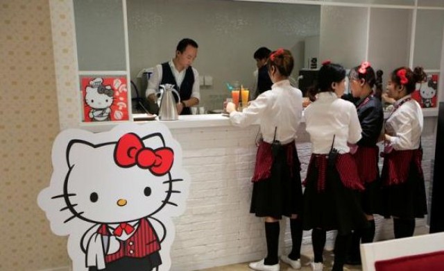 จีนเปิดร้านอาหารคิตตี้ที่แรก