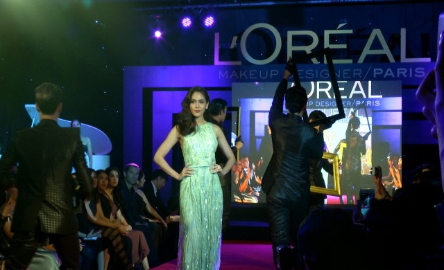 'ชมพู่-อารยา' เฉิดฉายบนพรมแดง งานต้อนรับกลับจาก 'คานส์'