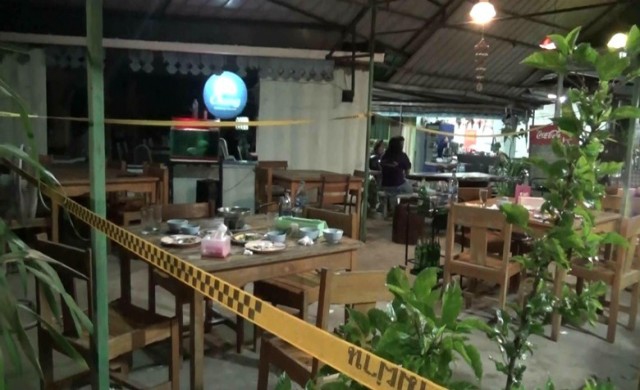 อุกอาจ! ยิงถล่มร้านข้าวต้ม ดับ1 เจ็บ1