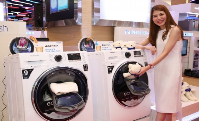 ซัมซุงชูกลยุทธ์พรีเมียมมาร์เก็ตติ้งลุยตลาด“เครื่องซักผ้า” 