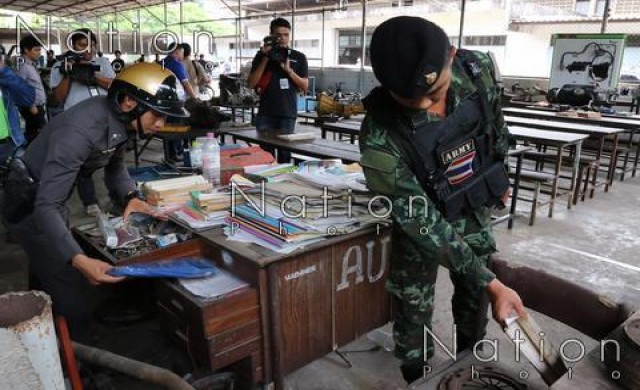 'ศานิตย์' สนธิกำลังตร.-ทหารค้น ช่างอุตฯ-เทคโนฯบางกะปิ