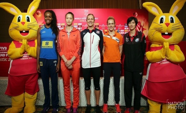 ทีมนักตบสาวไทย พร้อมบู๊เวิลด์กรังด์ปรีซ์