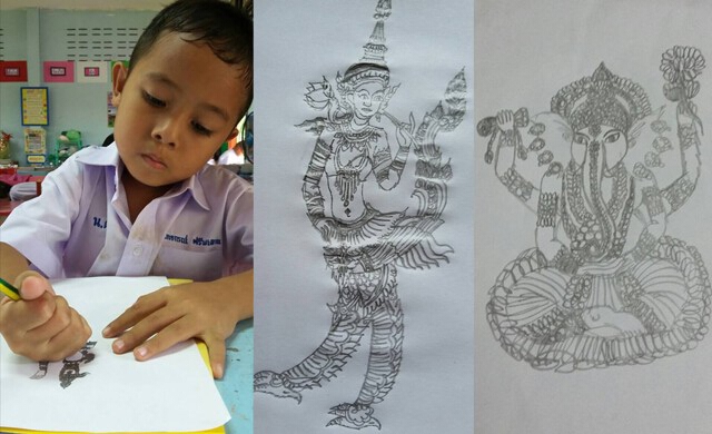 ตะลึก!จิตรกรน้อยอัจฉริยะสร้างสรรค์งานศิลปะฝีมือเกินเด็ก