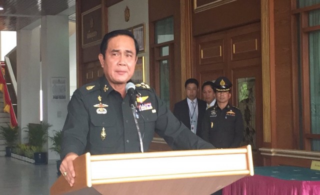 'ประยุทธ์' ประกาศรับร่างรัฐธรรมนูญ