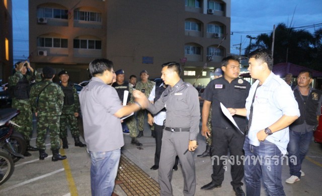 กวาดล้างแหล่งยาเสพติดย่าน ม.รังสิตได้ผู้ต้องหา13คน