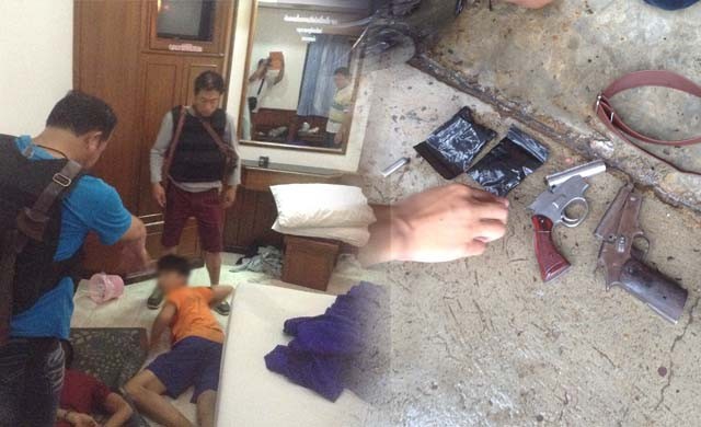 รวบ6โจ๋ลำปาง เปิดม่านรูดเป็นที่พัก-ส่งยา