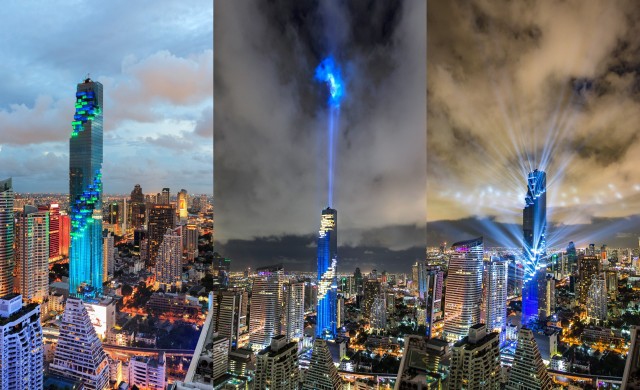 'ตึกมหานคร' ตึกที่สูงที่สุดในไทย เปิดโชว์แสงสี29ส.ค.นี้