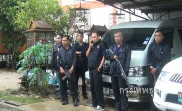 กองปราบบุกค้นบ้านนายกเล็กตรัง สงสัยเอี่ยวจ้างวานยิงปลัด