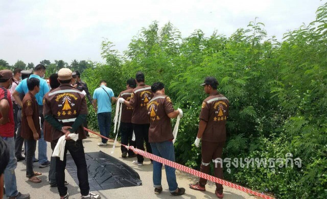 ฆ่าทิ้งสาวทอมลายสักหมกป่า ริมทางเข้ากองบินกำแพงแสน
