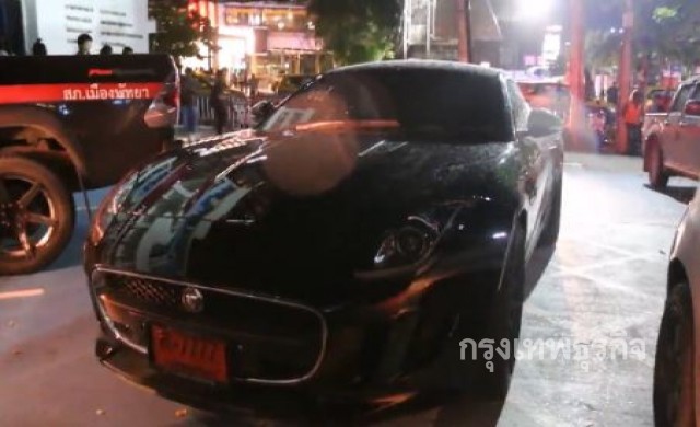 สอบ3ชม. 'หนุ่มไฮโซ' ขับจากัวร์ส่งยานรก ยังปฏิเสธ