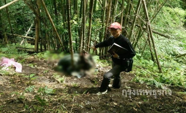 พรานป่าหน้ามืดล้มดับอนาถ กลางป่าที่ลำปาง