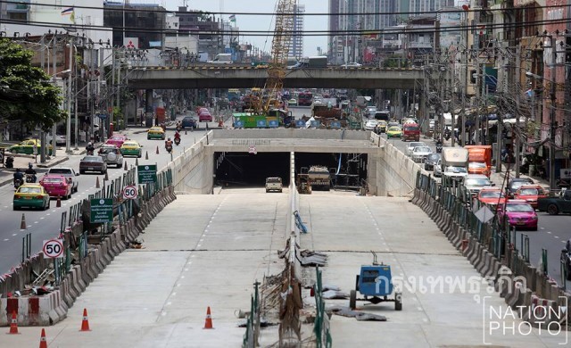 ลองใช้อุโมงค์ข้ามแยกมไหสวรรค์ จำกัดความเร็วไม่เกิน50กม./ชม.