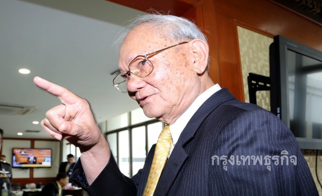 ประธาน กรธ. ลั่นรัฐบาลคสช. มีอำนาจยุบสภาฯเลือกตั้งได้